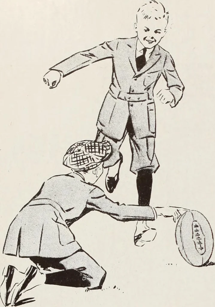 An illustration from Men's wear of Canada (January-December 1916), 1916, leaf 699