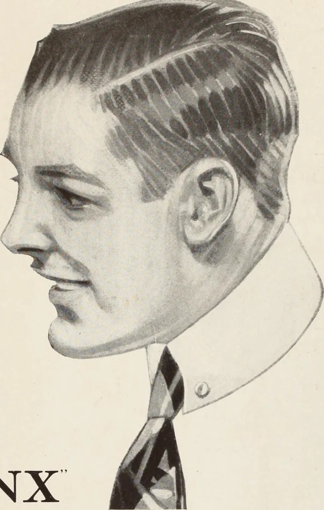An illustration from Men's wear of Canada (January-December 1916), 1916, leaf 7