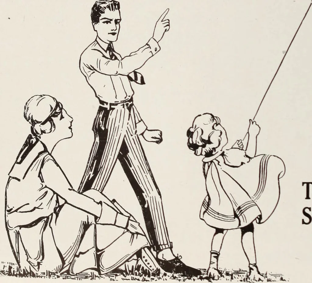 An illustration from Men's wear of Canada (January-December 1916), 1916, leaf 703
