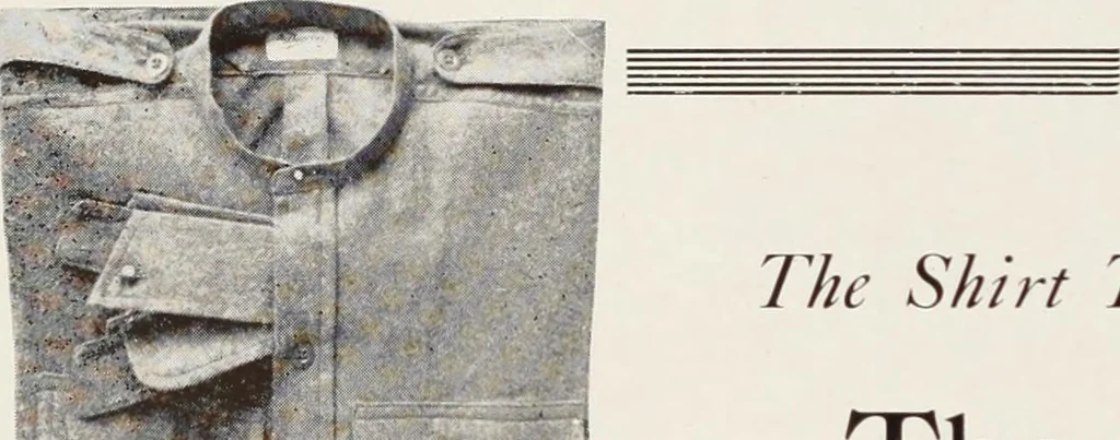 An illustration from Men's wear of Canada (January-December 1916), 1916, leaf 729