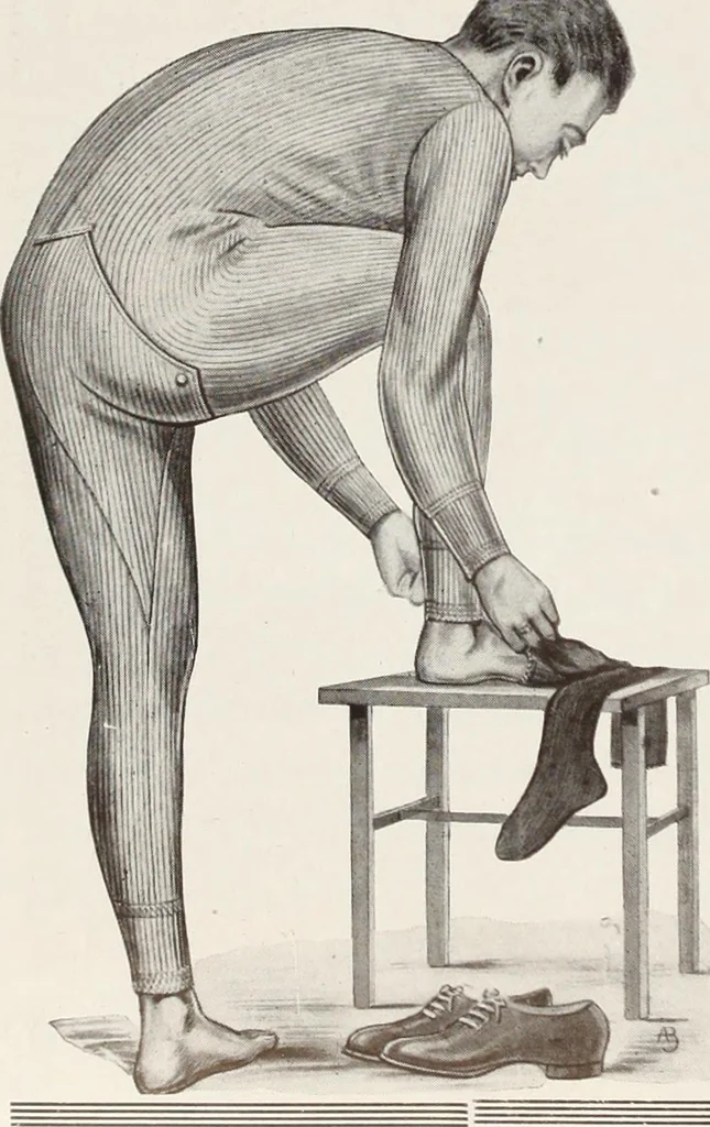 An illustration from Men's wear of Canada (January-December 1916), 1916, leaf 733