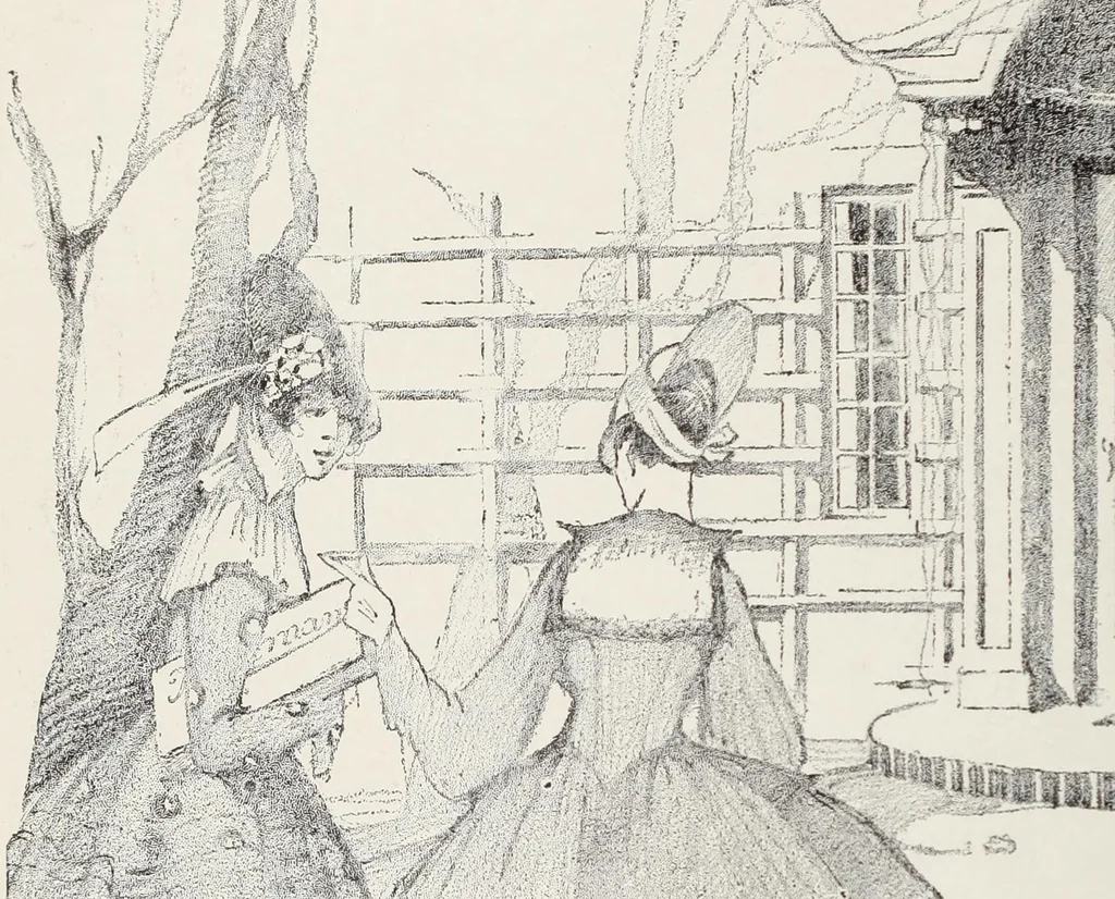 An illustration from Men's wear of Canada (January-December 1916), 1916, leaf 737