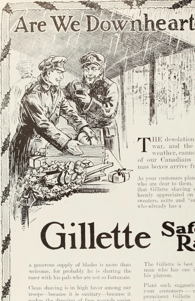 An illustration from Men's wear of Canada (January-December 1916), 1916, leaf 741