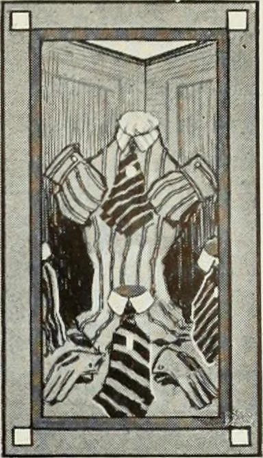 An illustration from Men's wear of Canada (January-December 1916), 1916, leaf 742