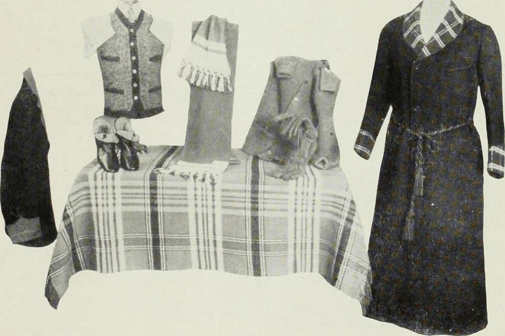 An illustration from Men's wear of Canada (January-December 1916), 1916, leaf 742