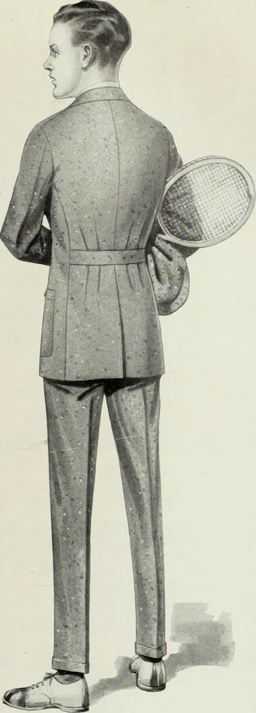 An illustration from Men's wear of Canada (January-December 1916), 1916, leaf 772