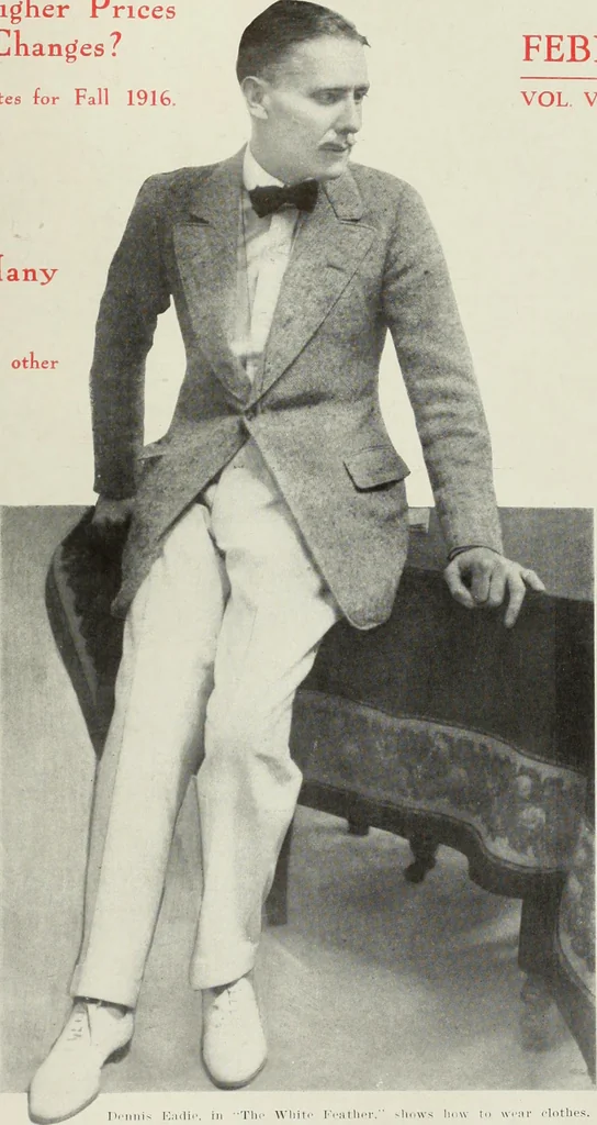 An illustration from Men's wear of Canada (January-December 1916), 1916, leaf 78