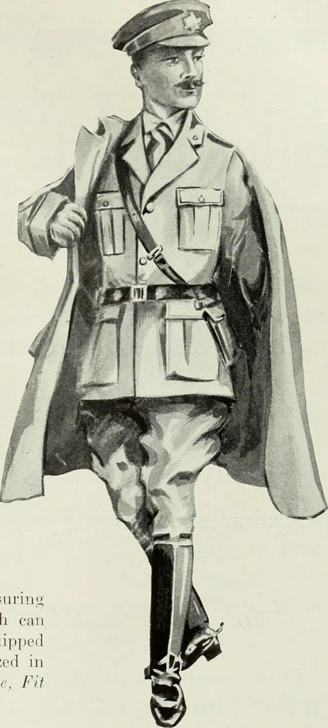 An illustration from Men's wear of Canada (January-December 1916), 1916, leaf 792