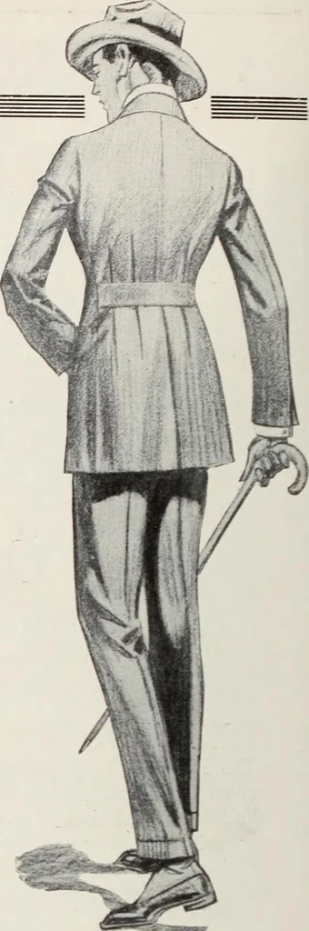 An illustration from Men's wear of Canada (January-December 1916), 1916, leaf 793