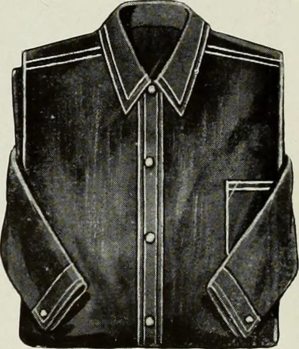 An illustration from Men's wear of Canada (January-December 1916), 1916, leaf 798