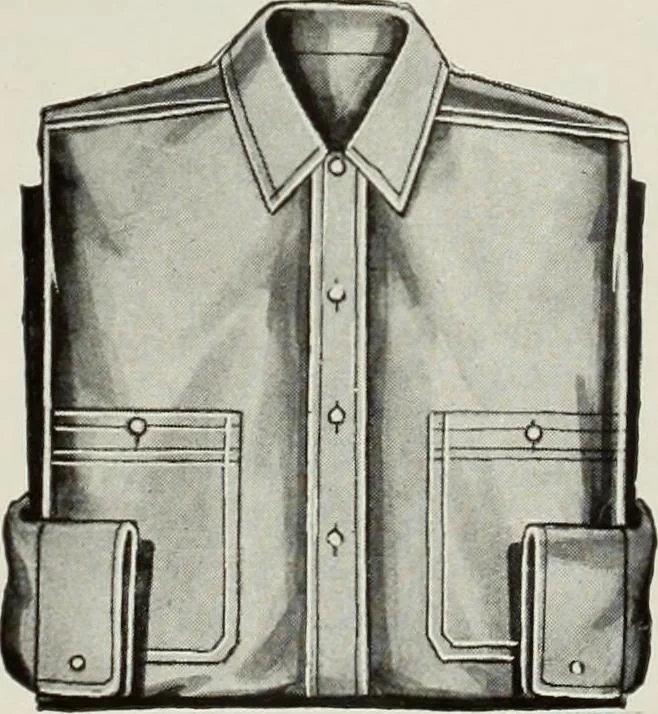 An illustration from Men's wear of Canada (January-December 1916), 1916, leaf 798