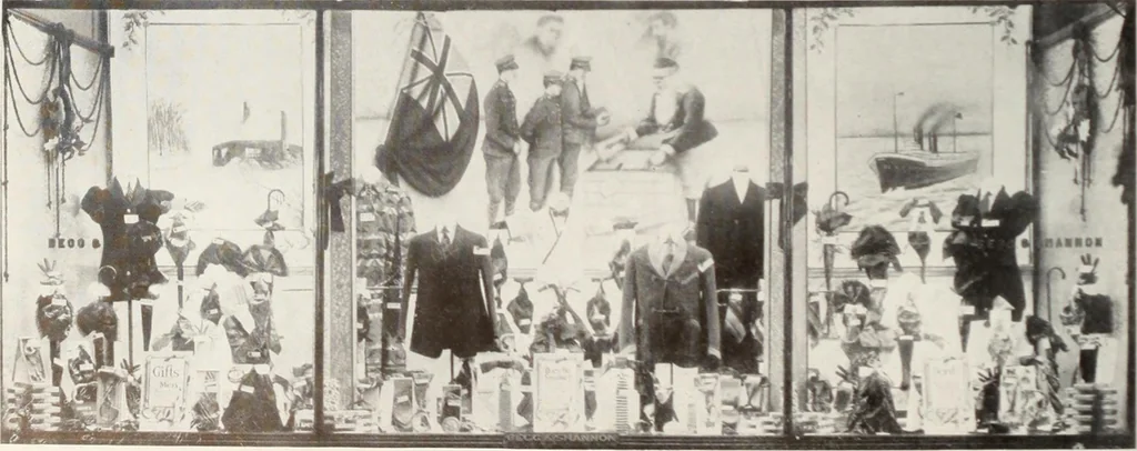 An illustration from Men's wear of Canada (January-December 1916), 1916, leaf 809