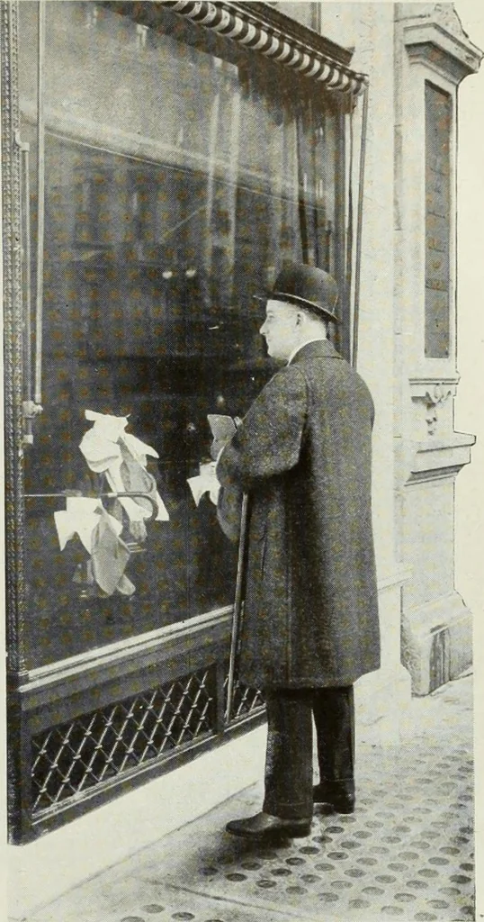 An illustration from Men's wear of Canada (January-December 1916), 1916, leaf 810
