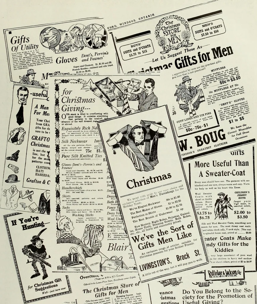 An illustration from Men's wear of Canada (January-December 1916), 1916, leaf 812