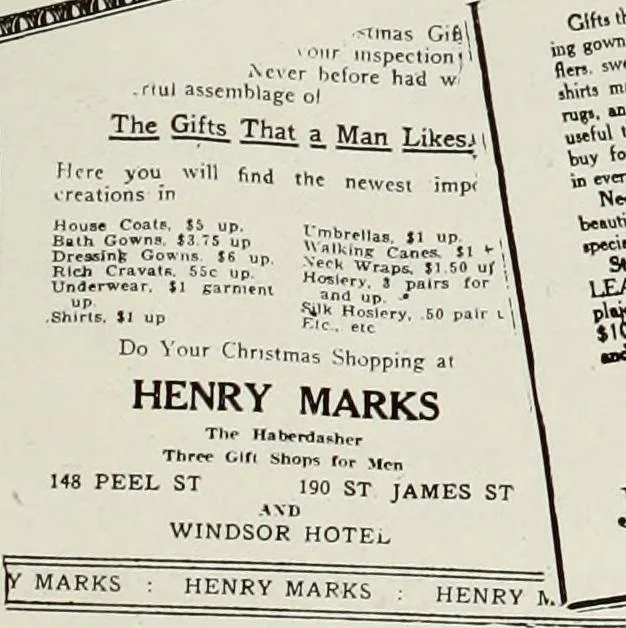 An illustration from Men's wear of Canada (January-December 1916), 1916, leaf 812