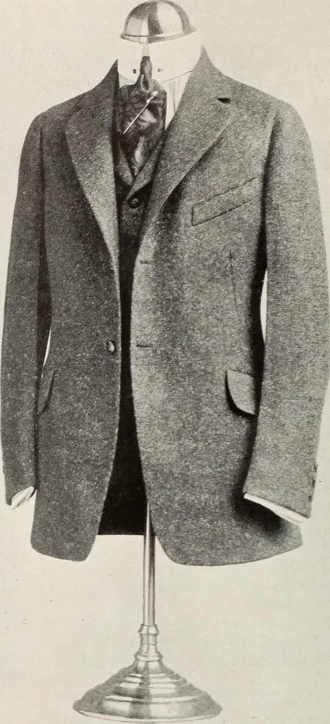 An illustration from Men's wear of Canada (January-December 1916), 1916, leaf 821