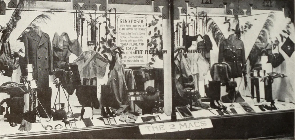 An illustration from Men's wear of Canada (January-December 1916), 1916, leaf 823