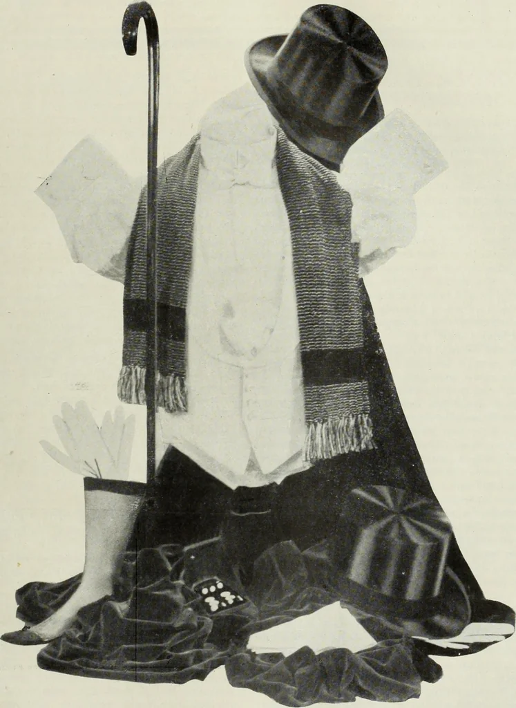 An illustration from Men's wear of Canada (January-December 1916), 1916, leaf 836
