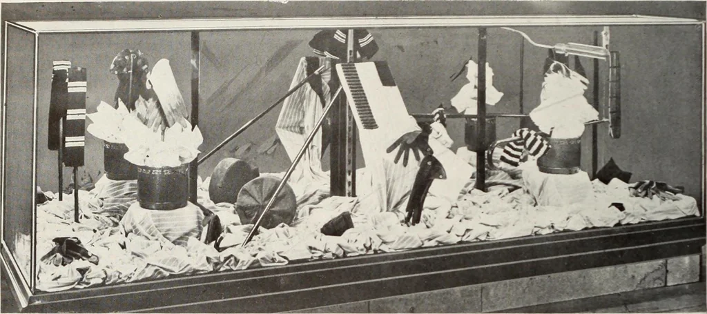 An illustration from Men's wear of Canada (January-December 1916), 1916, leaf 845