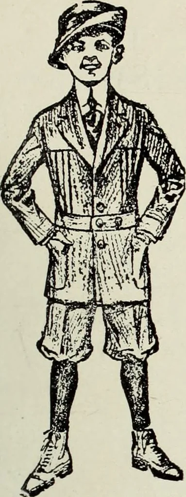 An illustration from Men's wear of Canada (January-December 1916), 1916, leaf 850