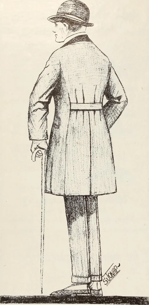 An illustration from Men's wear of Canada (January-December 1916), 1916, leaf 851