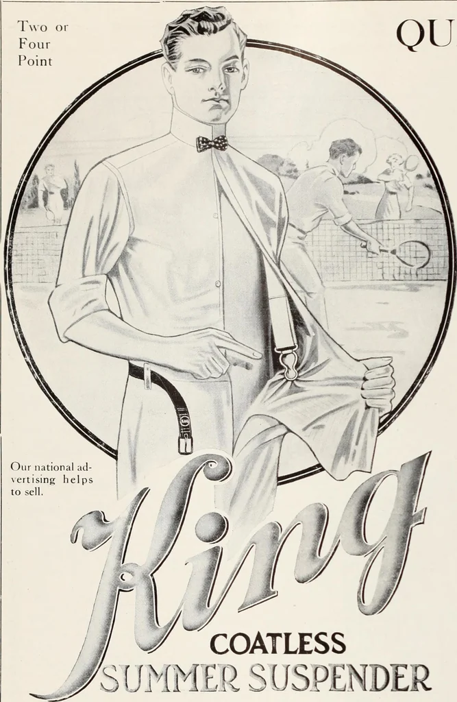 An illustration from Men's wear of Canada (January-December 1916), 1916, leaf 89