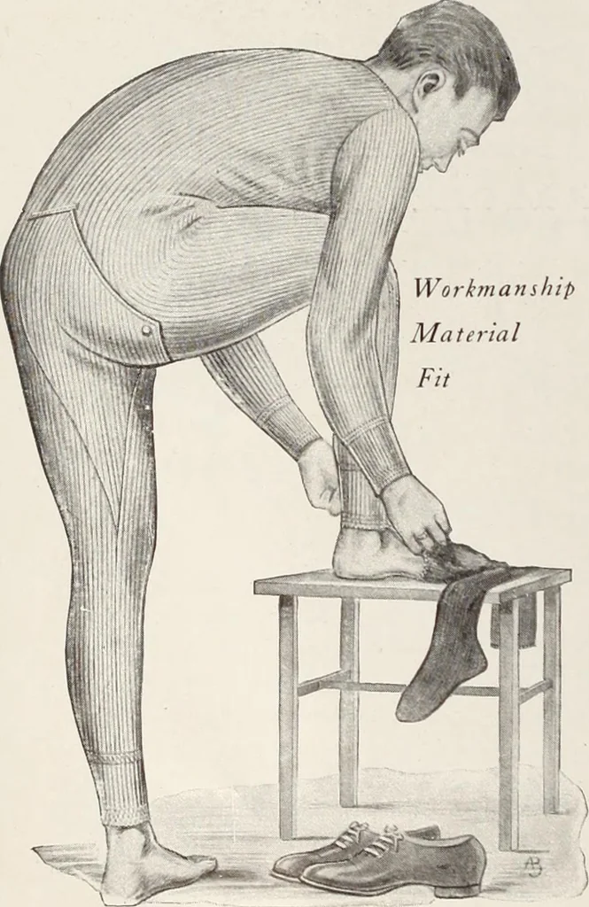An illustration from Men's wear of Canada (January-December 1917), 1917, leaf 101