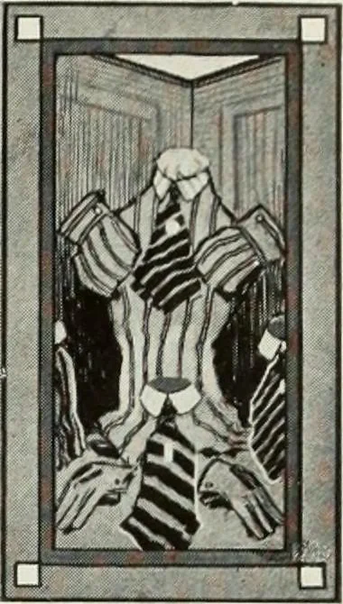 An illustration from Men's wear of Canada (January-December 1917), 1917, leaf 104