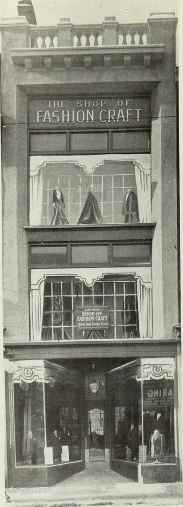 An illustration from Men's wear of Canada (January-December 1917), 1917, leaf 106