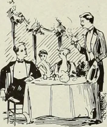 An illustration from Men's wear of Canada (January-December 1917), 1917, leaf 112