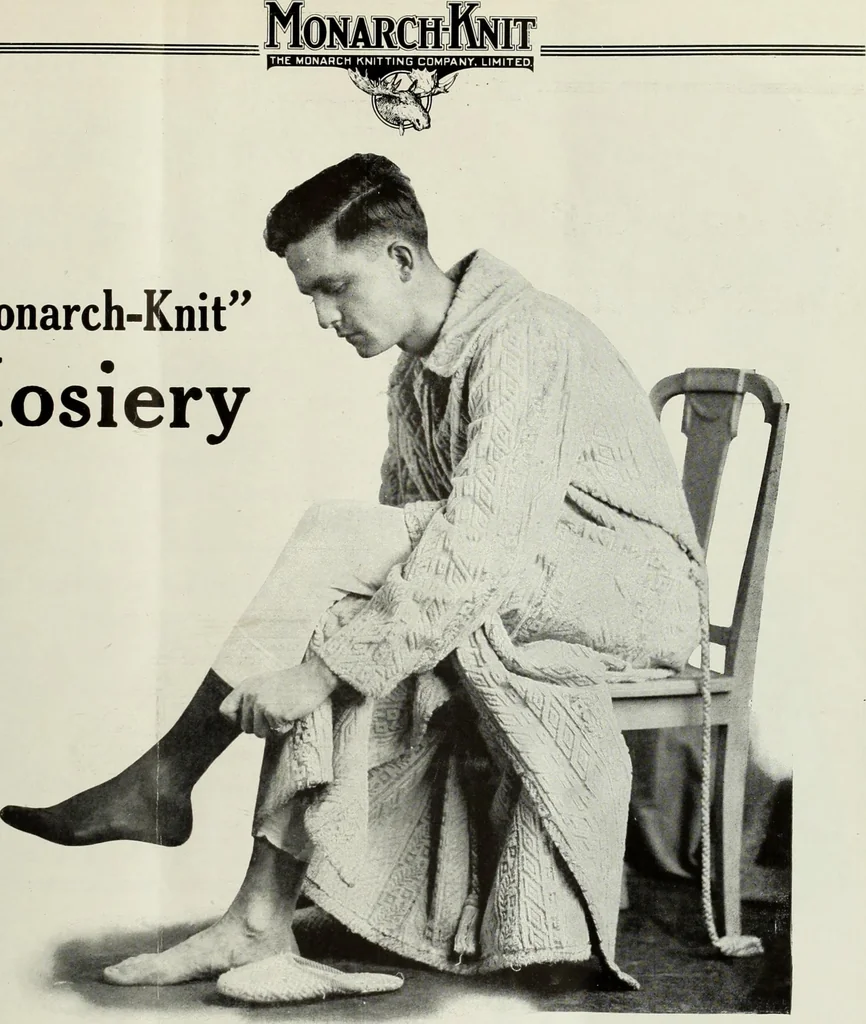 An illustration from Men's wear of Canada (January-December 1917), 1917, leaf 12
