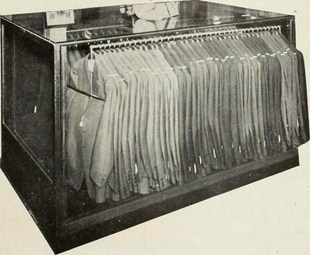 An illustration from Men's wear of Canada (January-December 1917), 1917, leaf 140
