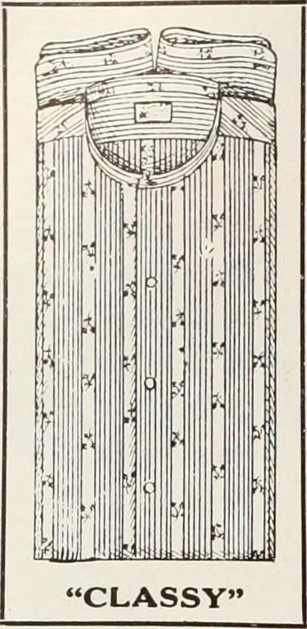 An illustration from Men's wear of Canada (January-December 1917), 1917, leaf 145