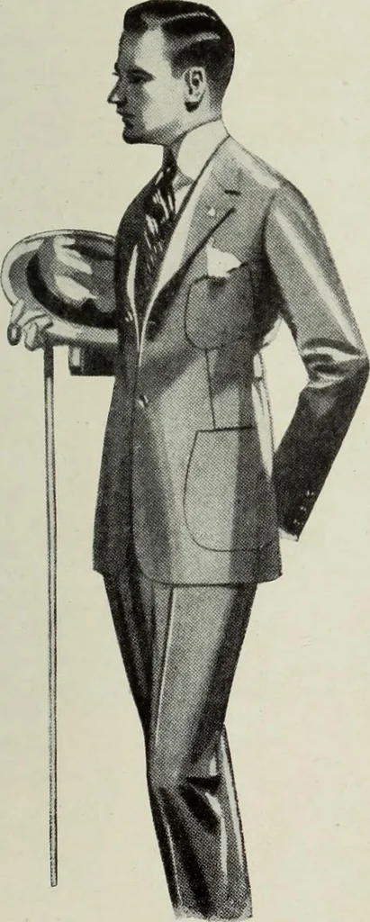 An illustration from Men's wear of Canada (January-December 1917), 1917, leaf 164