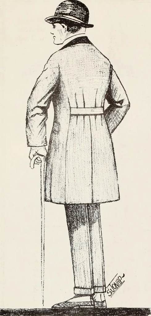 An illustration from Men's wear of Canada (January-December 1917), 1917, leaf 17