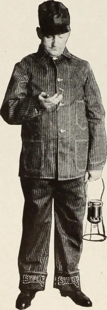 An illustration from Men's wear of Canada (January-December 1917), 1917, leaf 177