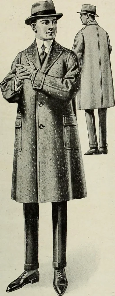 An illustration from Men's wear of Canada (January-December 1917), 1917, leaf 178