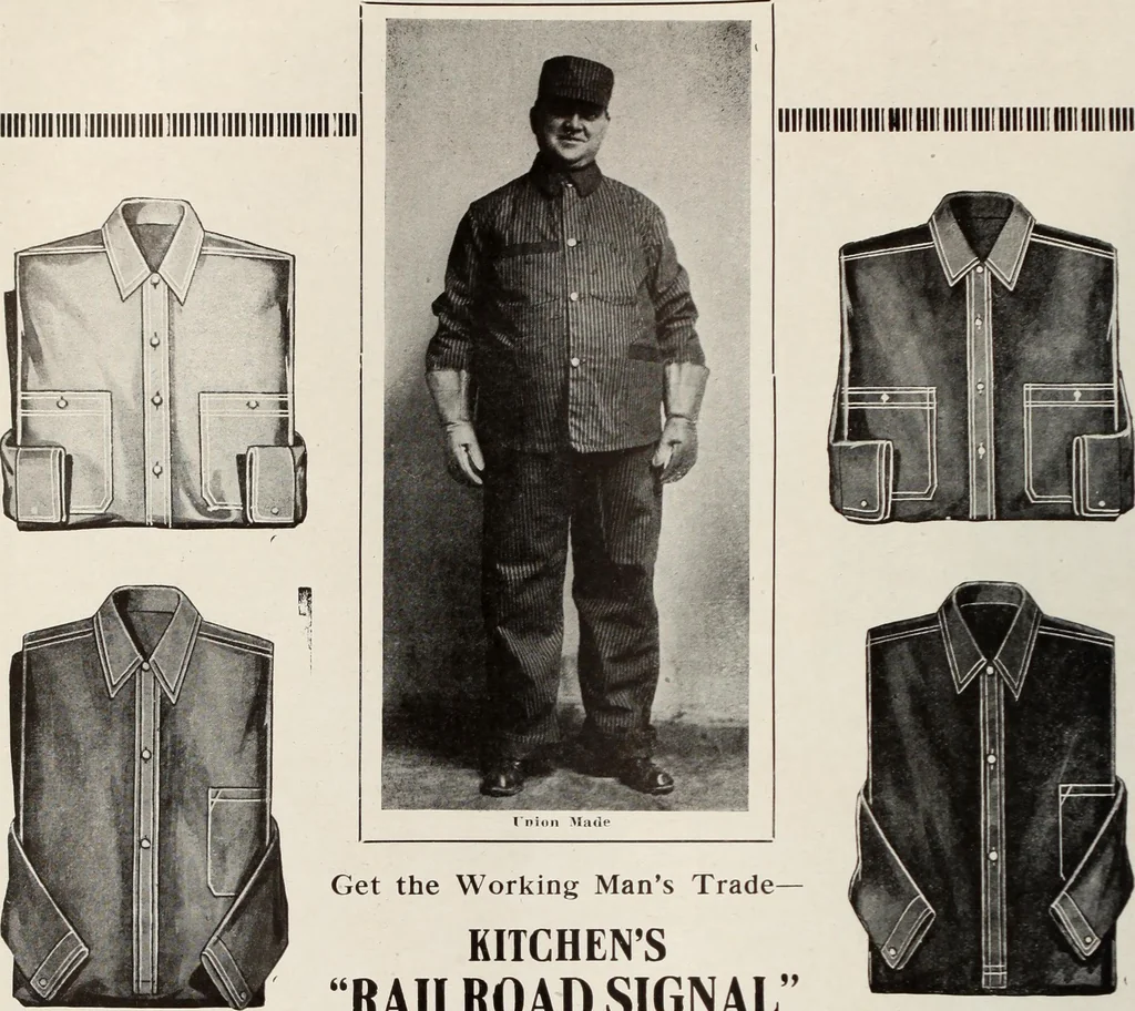 An illustration from Men's wear of Canada (January-December 1917), 1917, leaf 179
