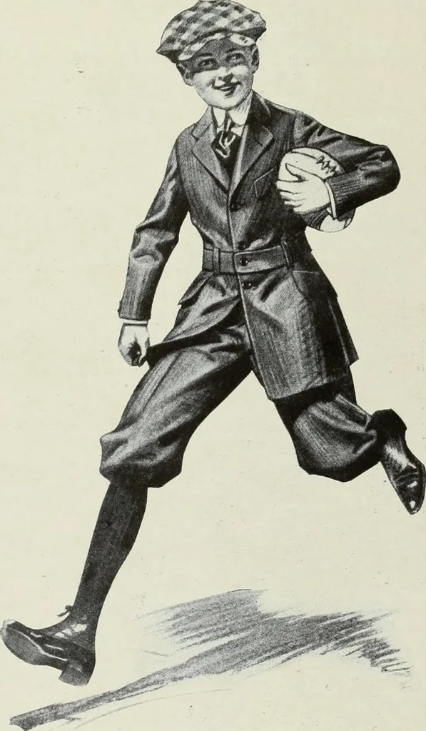 An illustration from Men's wear of Canada (January-December 1917), 1917, leaf 180