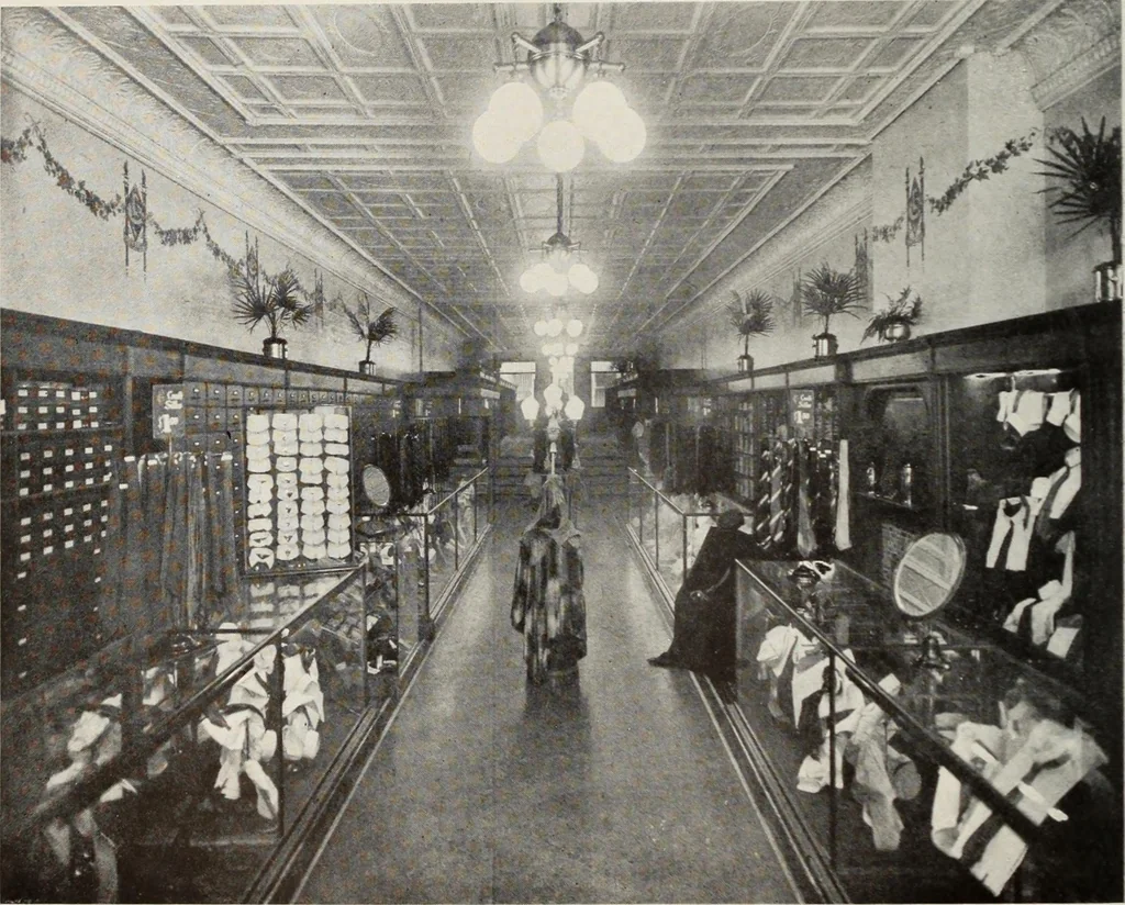 An illustration from Men's wear of Canada (January-December 1917), 1917, leaf 195
