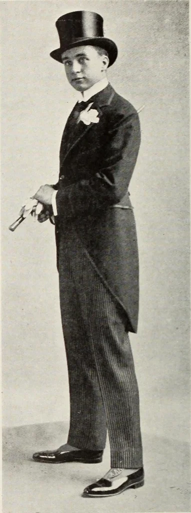 An illustration from Men's wear of Canada (January-December 1917), 1917, leaf 205