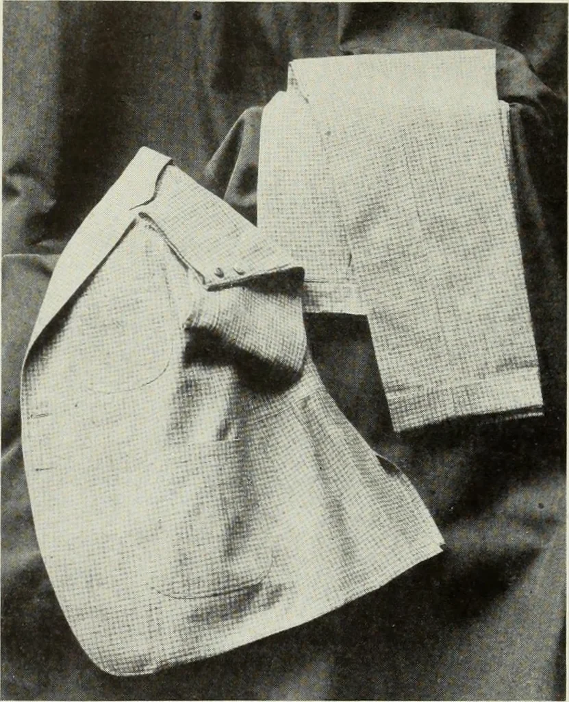An illustration from Men's wear of Canada (January-December 1917), 1917, leaf 224