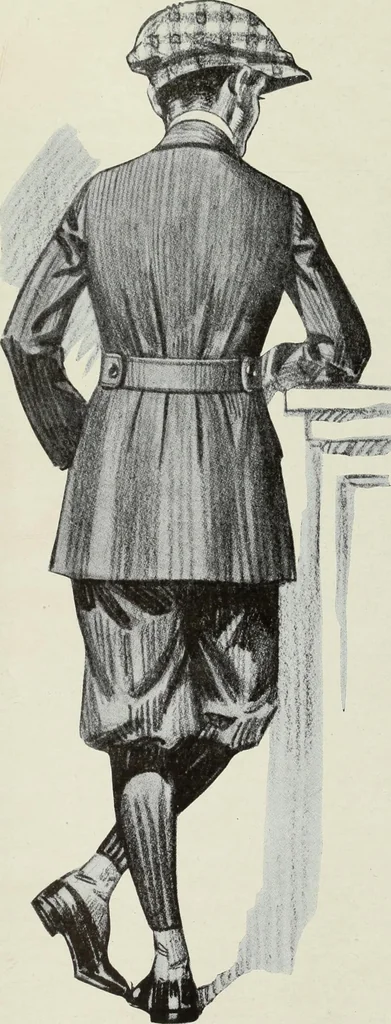 An illustration from Men's wear of Canada (January-December 1917), 1917, leaf 232