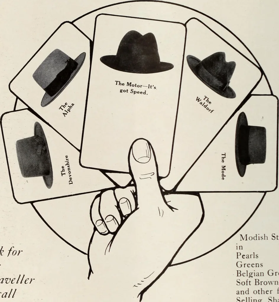 An illustration from Men's wear of Canada (January-December 1917), 1917, leaf 237