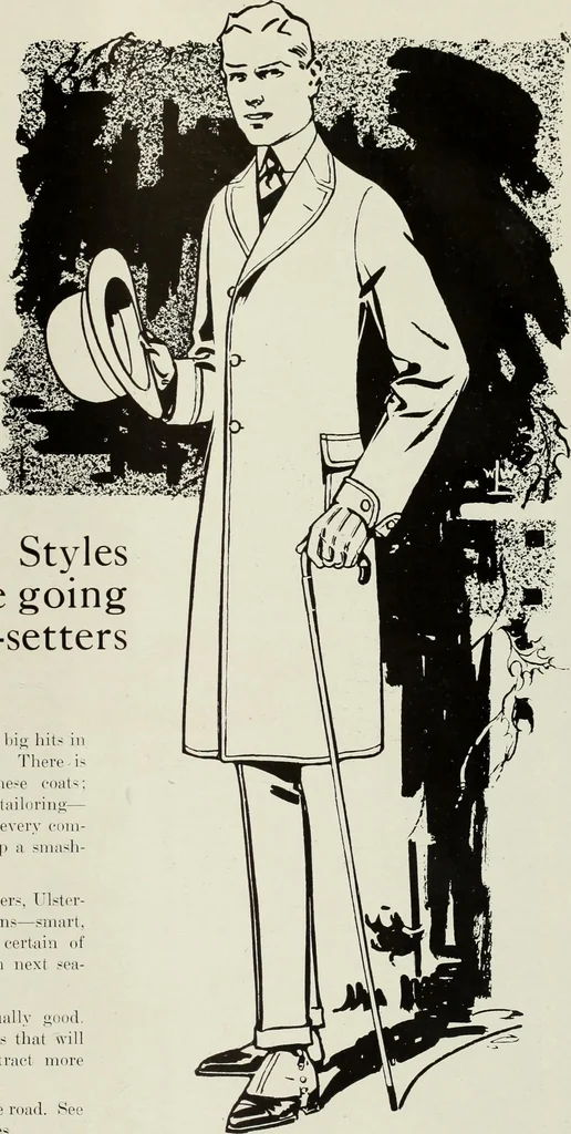 An illustration from Men's wear of Canada (January-December 1917), 1917, leaf 238