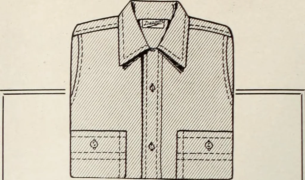 An illustration from Men's wear of Canada (January-December 1917), 1917, leaf 239