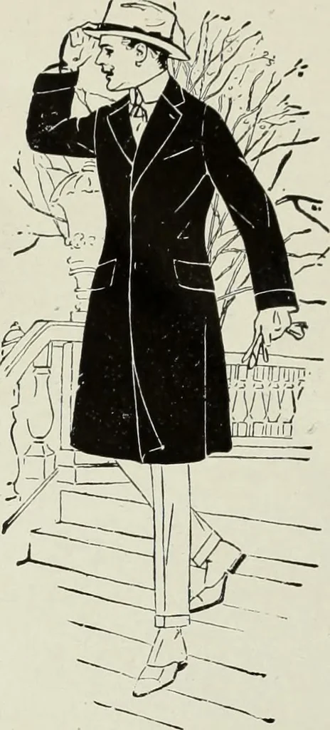 An illustration from Men's wear of Canada (January-December 1917), 1917, leaf 242
