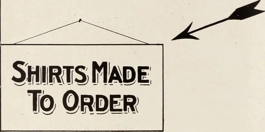 An illustration from Men's wear of Canada (January-December 1917), 1917, leaf 245