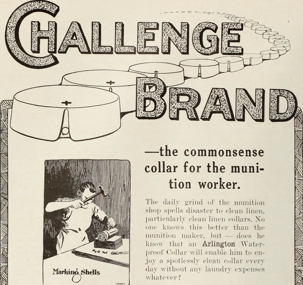 An illustration from Men's wear of Canada (January-December 1917), 1917, leaf 257