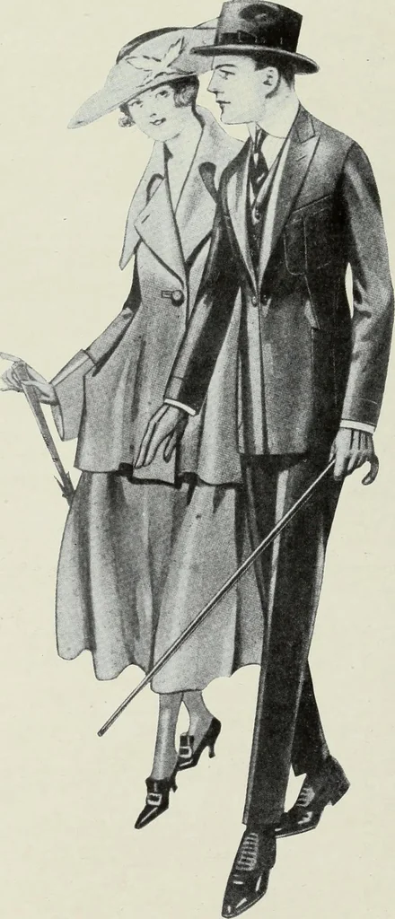 An illustration from Men's wear of Canada (January-December 1917), 1917, leaf 260